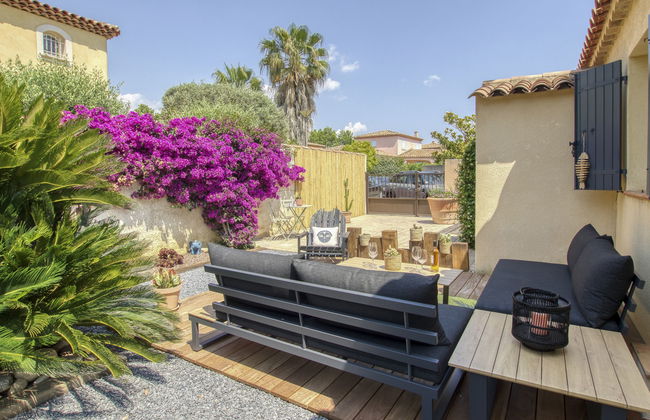 Casa de 3 quartos em Saint-Cyr-sur-Mer com piscina privada e jardim - Foto 25