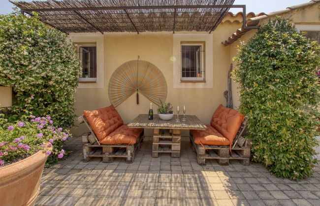 Casa de 3 quartos em Saint-Cyr-sur-Mer com piscina privada e jardim - Foto 26
