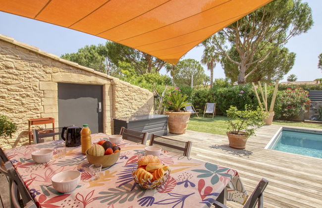 Casa de 3 quartos em Saint-Cyr-sur-Mer com piscina privada e jardim - Foto 33