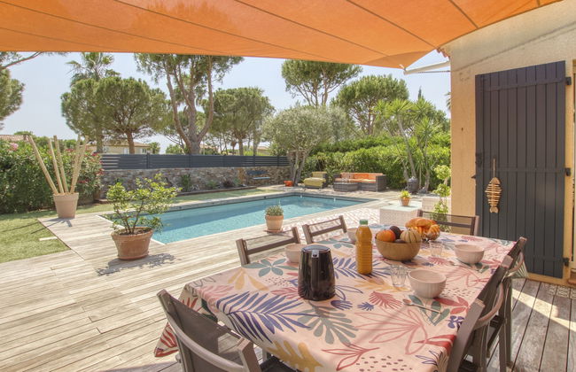 Casa de 3 quartos em Saint-Cyr-sur-Mer com piscina privada e jardim - Foto 3