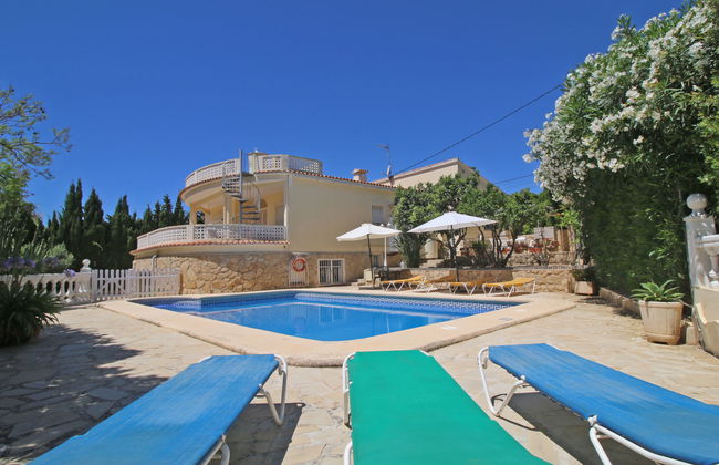 Casa de 5 quartos em Calp com piscina privada e jardim - Foto 26