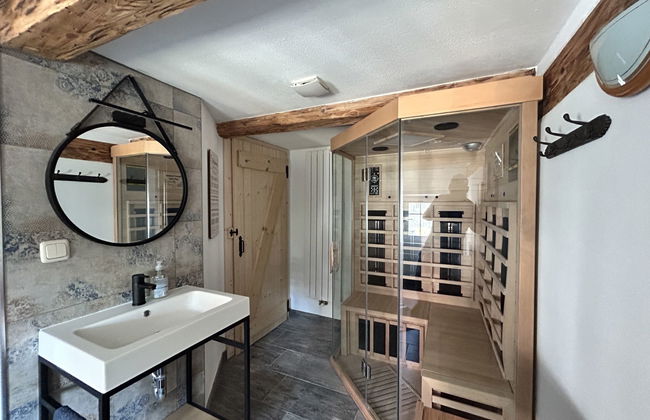 Apartamento de 3 quartos em Großschönau com jardim e sauna - Foto 4