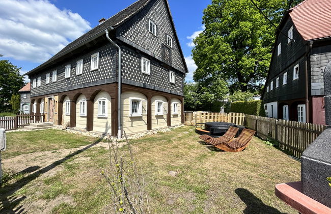 Apartamento de 3 quartos em Großschönau com jardim e sauna - Foto 29