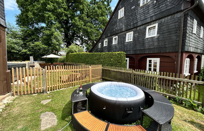 Apartamento de 3 quartos em Großschönau com jardim e sauna - Foto 5