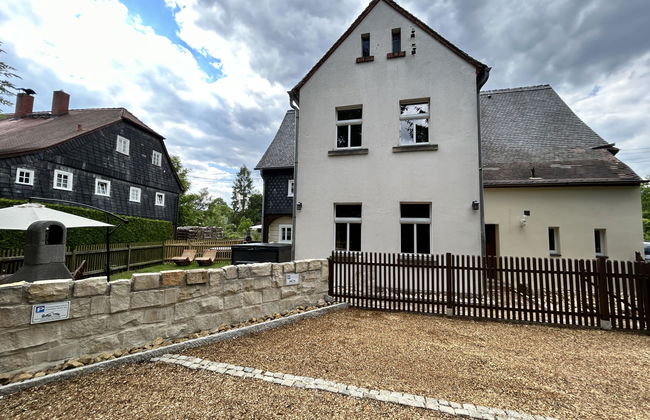 Apartamento de 3 quartos em Großschönau com jardim e sauna - Foto 31