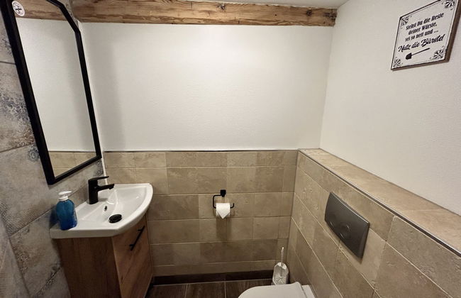 Apartamento de 3 quartos em Großschönau com jardim e sauna - Foto 21