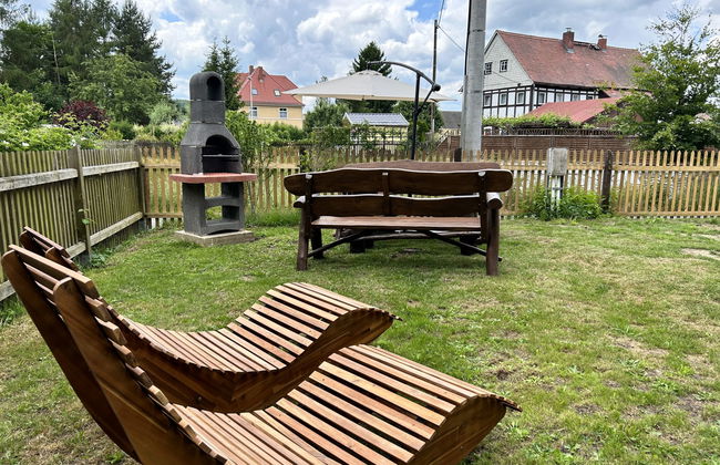 Apartamento de 3 quartos em Großschönau com jardim e sauna - Foto 30
