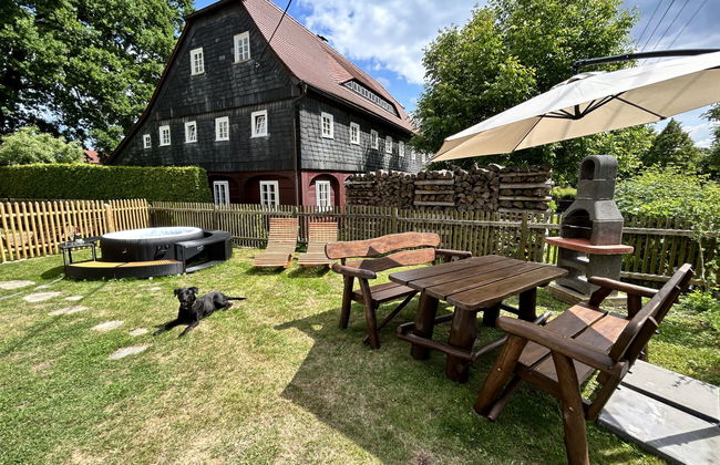 Apartamento de 3 quartos em Großschönau com jardim e sauna - Foto 26