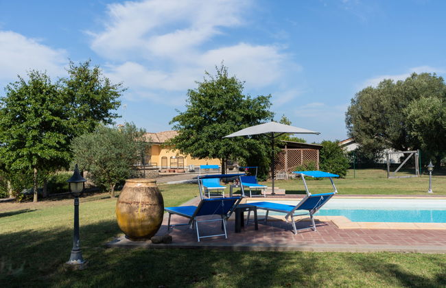 Haus mit 4 Schlafzimmern in Canale Monterano mit privater pool und garten - Foto 32