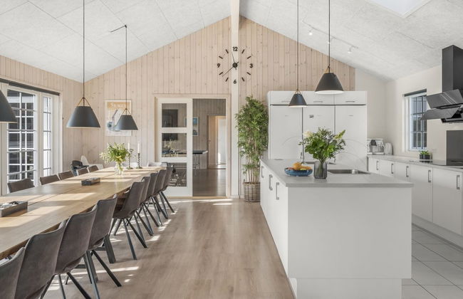 Casa de 10 quartos em Ålbæk com piscina privada e terraço - Foto 12