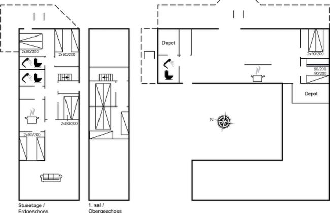 Casa de 8 quartos em Fur com terraço - Foto 24