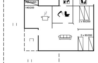 Photo 2 - Maison de 2 chambres à Harrerenden avec terrasse et sauna