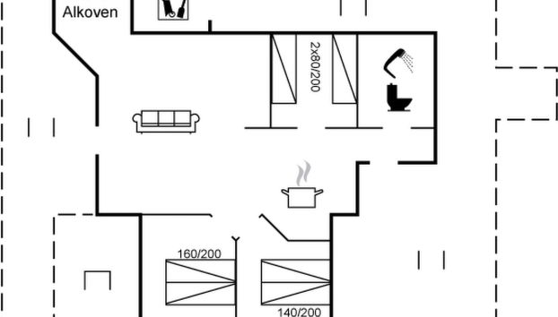 Haus mit 3 Schlafzimmern in Hejsager Strand mit terrasse - Foto 2