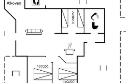 Foto 25 - Casa con 3 camere da letto a Hejsager Strand con terrazza