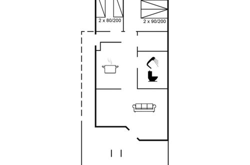 Foto 2 - Casa con 2 camere da letto a Tranekær con terrazza