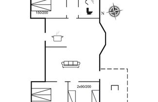 Foto 2 - Casa de 3 quartos em Skjern com terraço