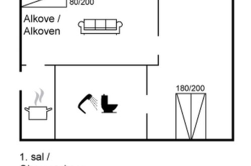 Foto 26 - Appartamento con 1 camera da letto a Skagen con terrazza