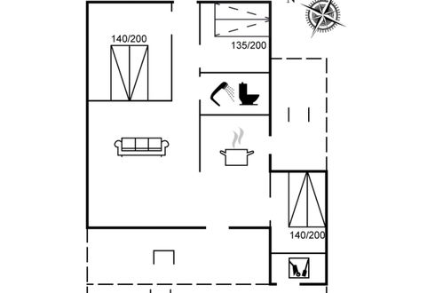 Foto 15 - Casa con 3 camere da letto a Ørsted con terrazza