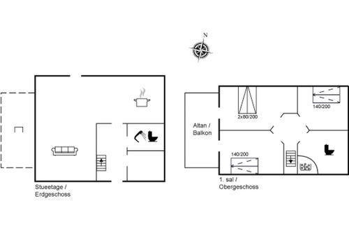 Foto 2 - Casa con 3 camere da letto a Bindslev con terrazza