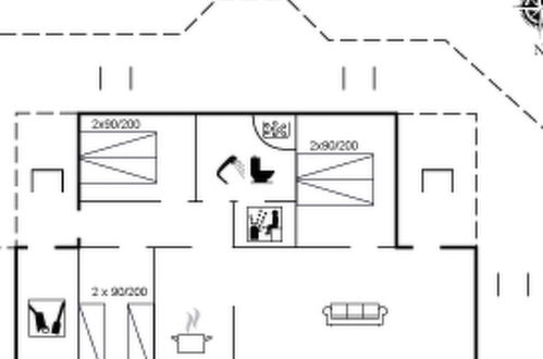 Foto 18 - Casa con 3 camere da letto a Pandrup con terrazza e sauna