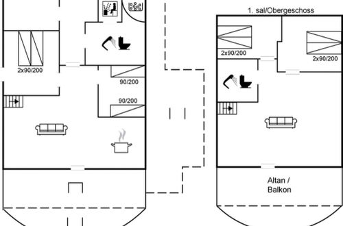 Foto 2 - Casa con 4 camere da letto a Skjern con terrazza e sauna