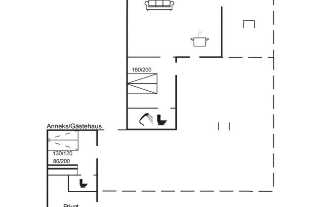 Casa de 1 quarto em Otterup com terraço - Foto 2