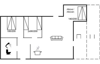 Foto 2 - Casa con 2 camere da letto a Gedser con terrazza