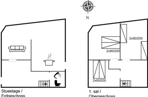 Foto 29 - Appartamento con 3 camere da letto a Assens con terrazza