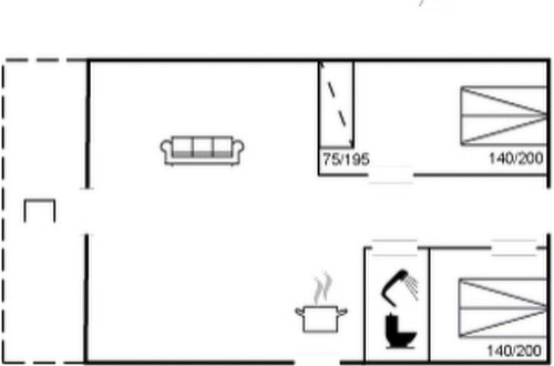 Foto 36 - Haus mit 2 Schlafzimmern in Vejlby Fed mit terrasse