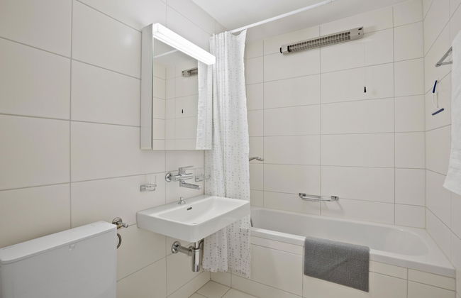 Apartamento de 2 quartos em Vaz/Obervaz com piscina e sauna - Foto 13