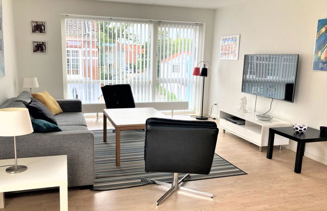 Apartamento de 1 quarto em Rudkøbing com terraço - Foto 5