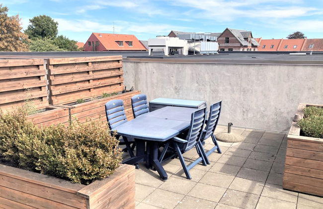 Apartamento de 1 quarto em Rudkøbing com terraço - Foto 11