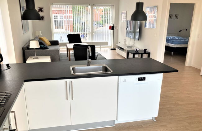Apartamento de 1 quarto em Rudkøbing com terraço - Foto 7