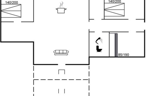 Photo 21 - 3 bedroom House in Idestrup with terrace