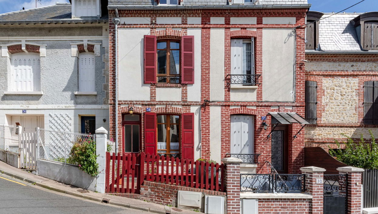 Casa de 3 quartos em Trouville-sur-Mer com terraço - Foto 1