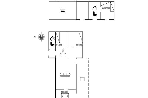 Foto 24 - Casa con 3 camere da letto a Dronningmølle con terrazza