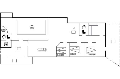 Photo 32 - Maison de 4 chambres à Klitmøller avec piscine privée et terrasse