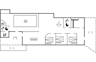Photo 2 - Maison de 4 chambres à Klitmøller avec piscine privée et terrasse