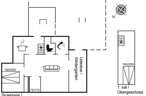 Foto 31 - Casa con 3 camere da letto a Vejers Strand con terrazza