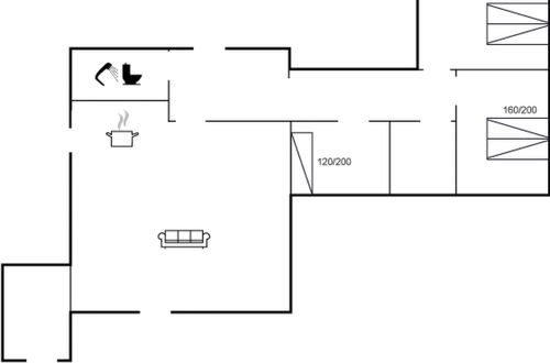 Foto 2 - Casa de 3 quartos em Væggerløse com terraço