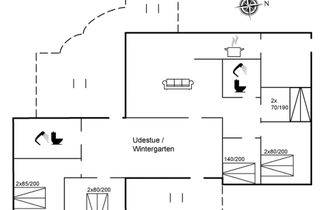 Photo 2 - 5 bedroom House in Vejers Strand with terrace