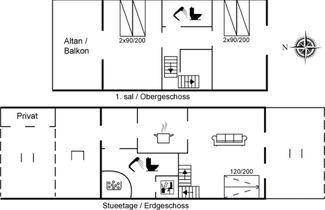 Foto 2 - Apartamento de 2 quartos em Blåvand com terraço e sauna
