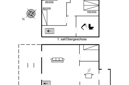 Foto 2 - Appartamento con 3 camere da letto a Rømø con piscina e terrazza