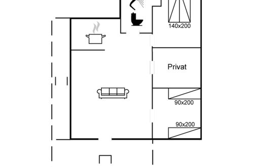 Foto 16 - Casa con 3 camere da letto a Rømø con terrazza