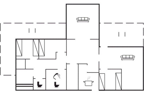 Foto 22 - Casa con 4 camere da letto a Rømø con terrazza