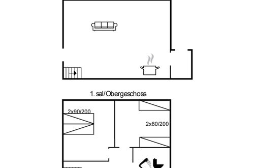 Foto 2 - Apartamento de 2 quartos em Rømø