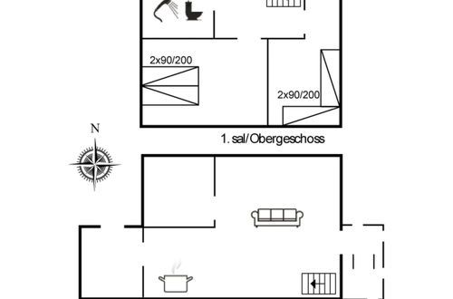 Foto 32 - Appartamento con 2 camere da letto a Rømø