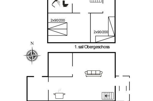 Foto 2 - Apartamento de 2 quartos em Rømø