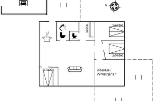 Foto 28 - Haus mit 4 Schlafzimmern in Vejers Strand mit terrasse