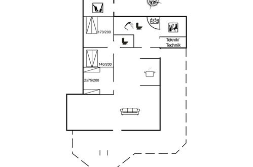 Foto 31 - Casa con 3 camere da letto a Harboøre con terrazza e sauna